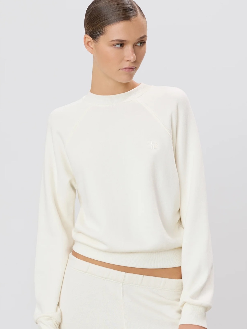 ETERNE Shrunken Raglan Sweatshirt